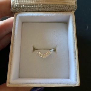 LA KAISER LOCAL ECLECTIC DIAMOND MIST RING SZ 7